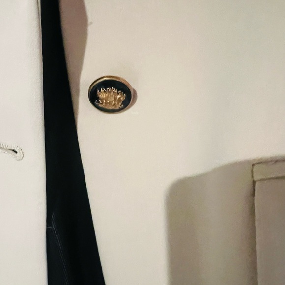 Zara bone white to cream colored Blazer size small - Picture 2 of 6